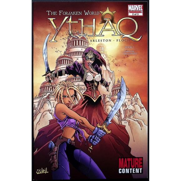 Ythaq The Forsaken World #1 #2 #3 Complete Marvel Soleil Set Adrien Floch VF/NM - Picture 9 of 10